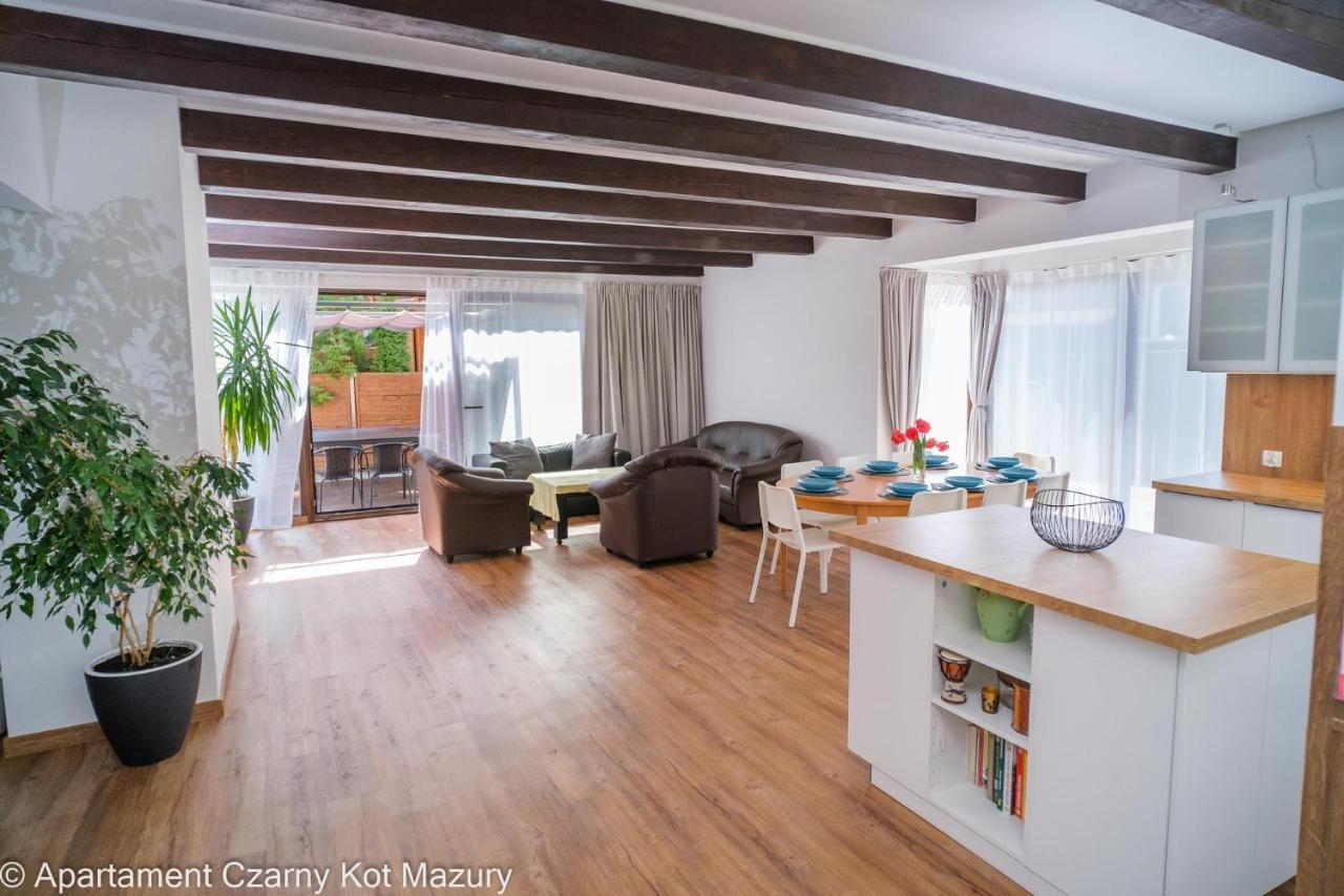 MalkinieCzarny Kot Mazury Dom Caloroczny别墅 外观 照片