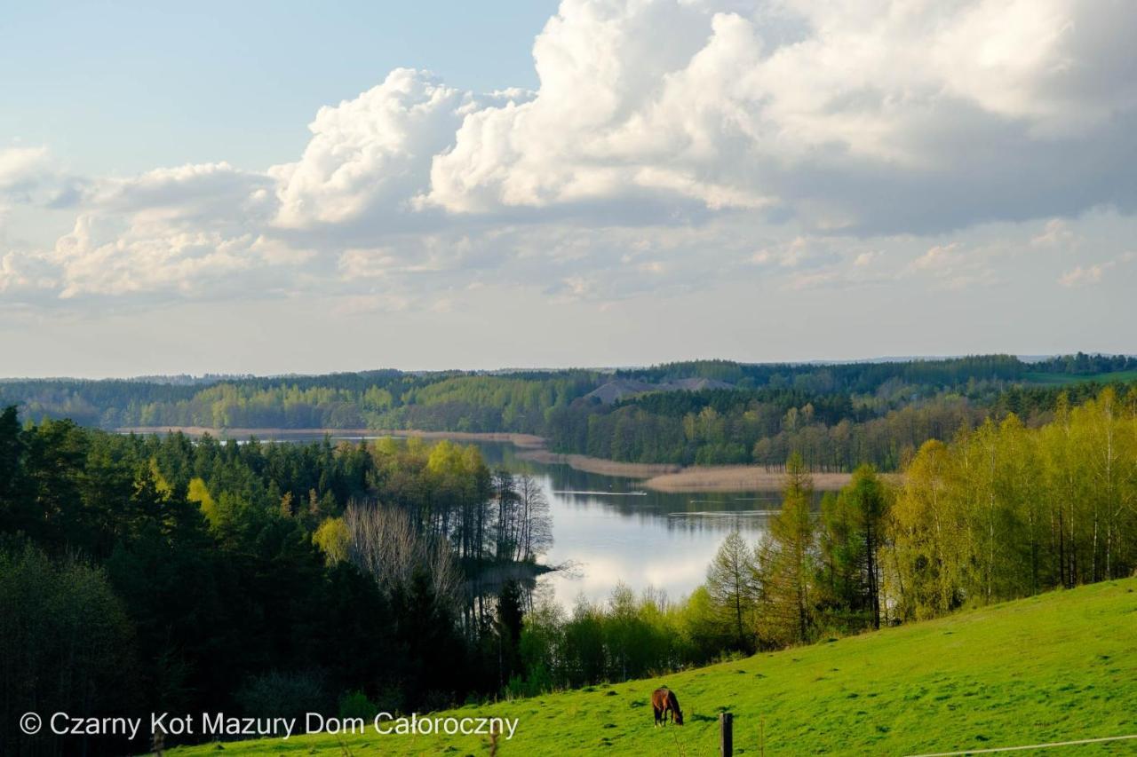MalkinieCzarny Kot Mazury Dom Caloroczny别墅 外观 照片