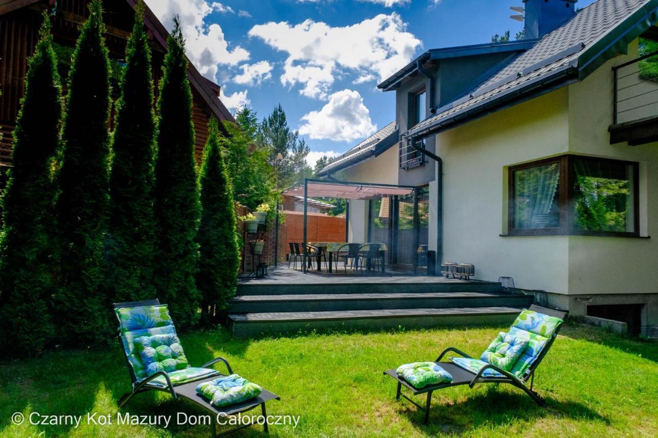 MalkinieCzarny Kot Mazury Dom Caloroczny别墅 外观 照片